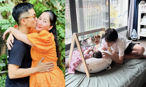 Sao Việt 25/7: Khánh Thi đi du lịch dù bầu bí, Subeo chăm sóc cho em trai út