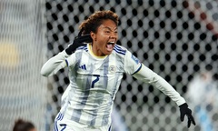 Cầu thủ Philippines ghi 3 bàn vào lưới tuyển nữ Việt Nam lập kỳ tích ở World Cup