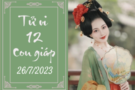 Tử vi vui 12 con giáp hôm nay ngày 26/7/2023: Mão thay đổi, Ngọ hòa nhập