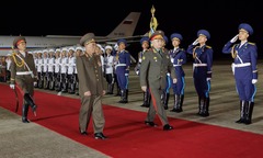 Đại tướng Shoigu dẫn đầu phái đoàn Nga đến thăm Triều Tiên