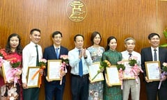 Sở GD&ĐT Hà Nội bổ nhiệm, công nhận loạt hiệu trưởng, hiệu phó