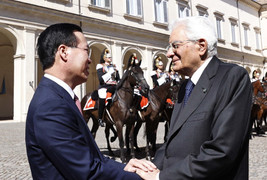 Chủ tịch nước kết thúc tốt đẹp chuyến thăm cấp Nhà nước tới Italy