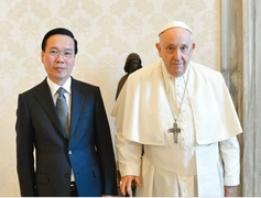 Chủ tịch nước Võ Văn Thưởng thăm Tòa thánh Vatican, hội kiến Giáo hoàng Francis