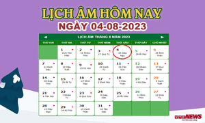 Lịch âm 4/8 – Âm lịch hôm nay 4/8 chính xác nhất - lịch vạn niên 4/8/2023