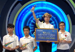 Nam sinh Hải Phòng lội ngược dòng ngoạn mục giành vòng nguyệt quế Olympia