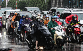 Bắc Bộ, Ninh Thuận và Bình Thuận mưa dông, cục bộ mưa to 