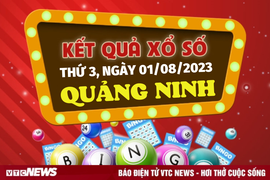 Xổ số Quảng Ninh ngày 1/8/2023 - Kết quả XSQN hôm nay 1/8