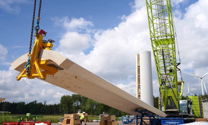 Tháp turbine gió làm từ gỗ cao nhất thế giới