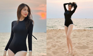 Hòa Minzy khoe trọn đường cong khó rời mắt