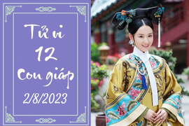 Tử vi vui 12 con giáp hôm nay ngày 2/8/2023: Tuất thích nghi, Dần bình ổn 