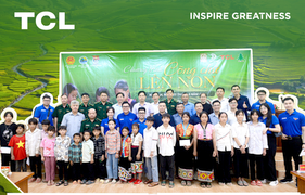 TCL đồng hành cùng trẻ em vùng khó vì cuộc sống tốt đẹp hơn