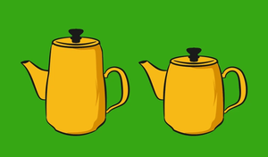 Chỉ người thông minh mới biết ấm nào chứa nhiều nước hơn