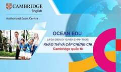 Hệ thống Anh ngữ được ủy quyền khảo thí và cấp chứng chỉ Cambridge tại Việt Nam
