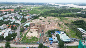 Cận cảnh công trường đường Vành đai 3 đoạn qua TP.HCM sau 1 tháng khởi công