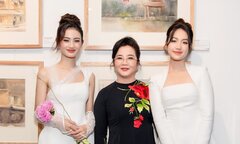 Hoạ sĩ Phan Anh Thư quyên góp tiền, xây dựng trường nội trú cho các em nhỏ Tây Nguyên