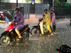 Cảnh báo ngập lụt khu vực nội thành Hà Nội ngày 4/8