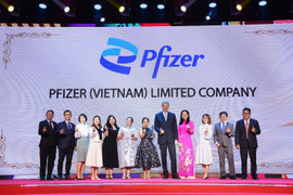 Pfizer Việt Nam được vinh danh là 'Nơi làm việc tốt nhất châu Á năm 2023'