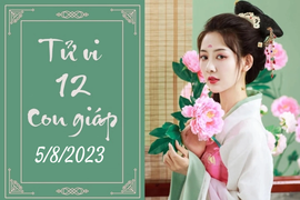 Tử vi vui 12 con giáp hôm nay ngày 5/8/2023: Tỵ cải thiện, Mùi mơ mộng