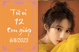 Tử vi vui 12 con giáp hôm nay ngày 6/8/2023: Ngọ thịnh vượng, Dậu khoẻ khoắn