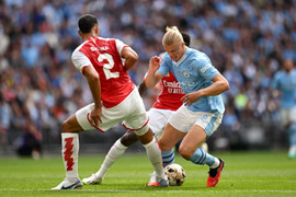 Trực tiếp bóng đá Arsenal vs Man City tranh Siêu cúp Anh