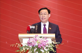 Indonesia đưa tin đậm nét về bài phát biểu của Chủ tịch Quốc hội Vương Đình Huệ