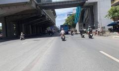 Hà Nội tháo dỡ nhiều đoạn dải phân cách trên đường Nguyễn Trãi