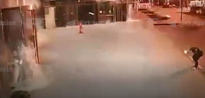 Hình ảnh UAV phát nổ ở trung tâm tài chính Moskva