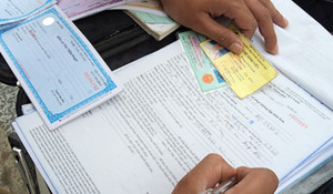 Nộp phạt giao thông tại chỗ có biên lai không? 