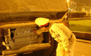 Biển số xe bị mờ có bị phạt không?