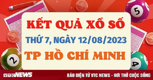 Kết quả xổ số TP.HCM hôm nay 12/8 - XSHCM 12/8/2023