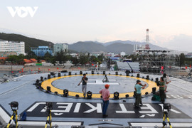 Cận cảnh đội tàu tham gia chương trình 'Mạnh giàu từ biển quê hương'