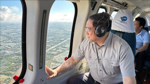 Thủ tướng thị sát tình hình sạt lở tại Cà Mau, Kiên Giang và Đồng Tháp