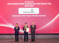 Vietcombank được bình chọn là ngân hàng uy tín nhất Việt Nam