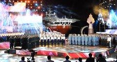 Hình ảnh tổng duyệt Chương trình 'Mạnh giàu từ biển quê hương'