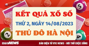 Kết quả xổ số Hà Nội hôm nay 14/8/2023 - XSTD 14/8