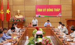Thủ tướng đề nghị Đồng Tháp tập trung thúc đẩy ba động lực tăng trưởng