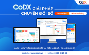 Rút ngắn lộ trình chuyển đổi số với giải pháp 1 chạm CoDX