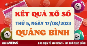 Xổ số Quảng Bình 17/8/2023 - Kết quả XSQB hôm nay 17/8