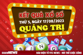 XSQT 17/8 - Kết quả xổ số Quảng Trị ngày 17/8/2023