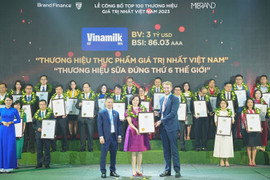 Giá trị thương hiệu Vinamilk thăng hạng đạt mốc 3 tỷ USD