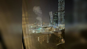 Trung tâm tài chính Moskva tiếp tục bị UAV tấn công