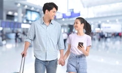 Đặt vé máy bay nhanh và tiết kiệm trên ứng dụng ngân hàng