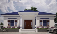 Những mẫu nhà 3 gian hiện đại, đẹp hút mắt