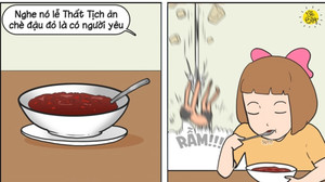 Dân mạng tếu táo chuyện ăn chè đậu đỏ ngày lễ Thất tịch