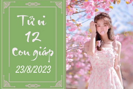 Tử vi vui 12 con giáp hôm nay ngày 23/8/2023: Mão thay đổi, Ngọ quyết liệt