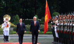 Việt Nam - Kazakhstan ra thông cáo báo chí chung