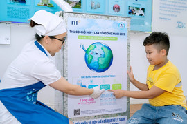 'Thu gom vỏ hộp - lan tỏa sống xanh' cùng TH true MILK