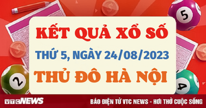Kết quả xổ số Hà Nội hôm nay 24/8/2023 - XSTD 24/8
