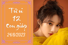 Tử vi vui 12 con giáp hôm nay ngày 24/8/2023: Hợi thuận lợi, Dần đam mê
