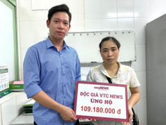Độc giả VTC News ủng hộ hơn 100 triệu đồng cho gia đình 4 người bị container đâm
